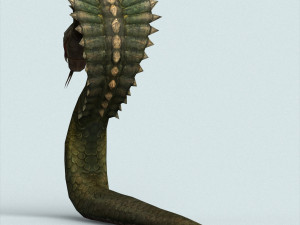 fantasy monster python 3D-Modell