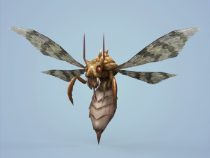 fantasy monster bee 3D Модель