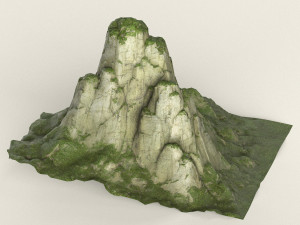 game ready mountain collection 3D 模型