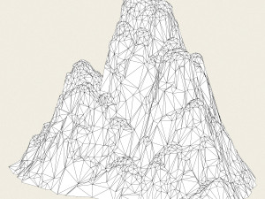 game ready mountain collection 3D 模型