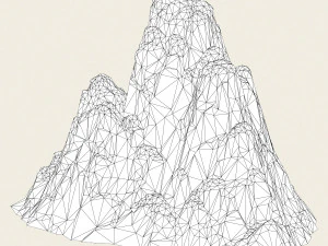 game ready mountain collection 3D Model
