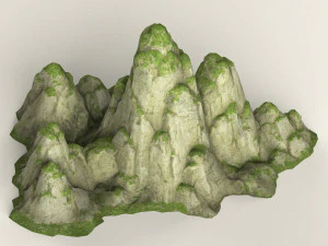 game ready mountain collection 3D Model