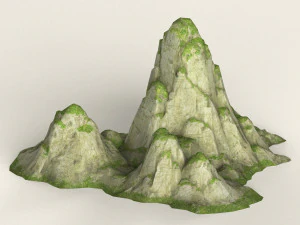 game ready mountain collection 3D Model