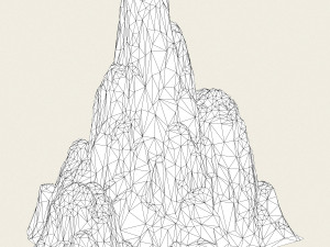 game ready mountain collection 3D 模型