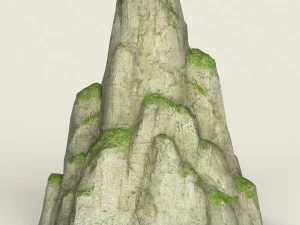 game ready mountain collection 3D Model
