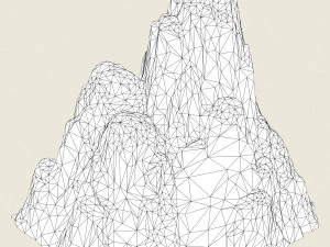game ready mountain collection 3D Model