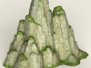 game ready mountain collection 3D Model