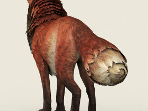game ready red fox 3D 模型