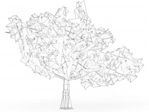 Game Ready Tree 01 3D Model