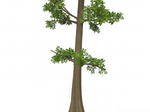 Гра Готове дерево 08 3D Модель