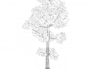 Гра Готове дерево 08 3D Модель