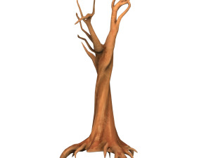 Cartoon Tree Trunk 02 3D मॉडल