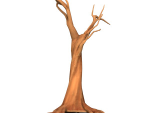 Cartoon Tree Trunk 02 3D मॉडल
