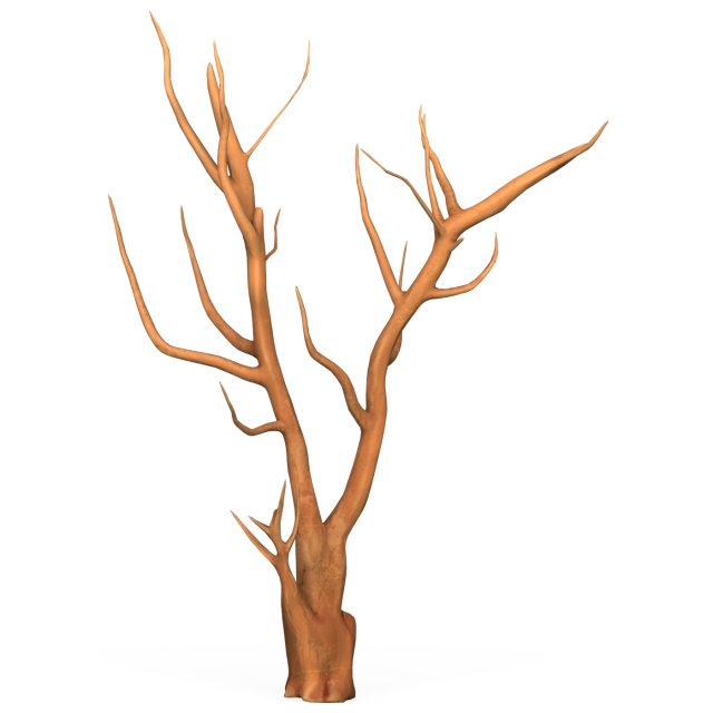Cartoon Tree Trunk 06 Modelo 3D .c4d .max .obj .3ds .fbx .stl .blend 