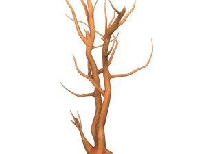 Cartoon Tree Trunk 06 Modelo 3D