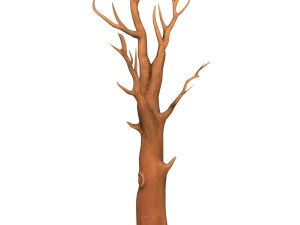 Cartoon Tree Trunk 07 Modelo 3D