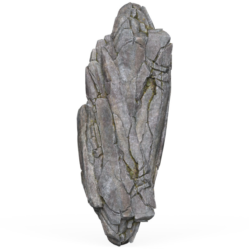 Realistic Low Poly Rock Cliff 05 3D-Modell .c4d .max .obj .3ds .fbx .stl .blend 