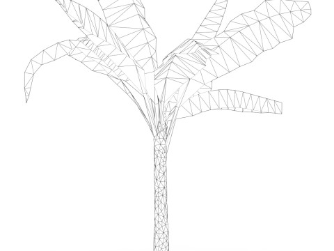 Game Ready Tree 04 Modelo 3D