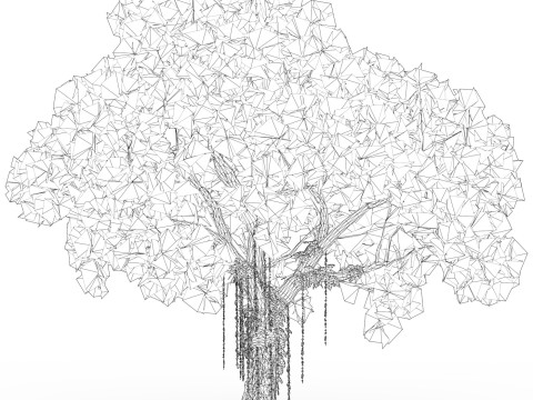 Game Ready Tree 06 3Dモデル