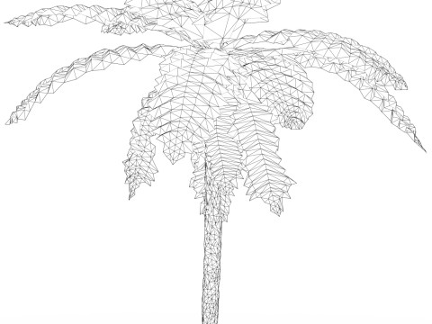 Game Ready Tree 08 3D Model