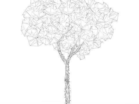 Game Ready Tree 15 3D Model
