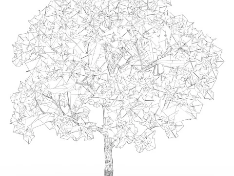 Game Ready Tree 20 3D Model