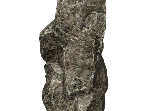Low Poly Realistic Rock 05 3D मॉडल