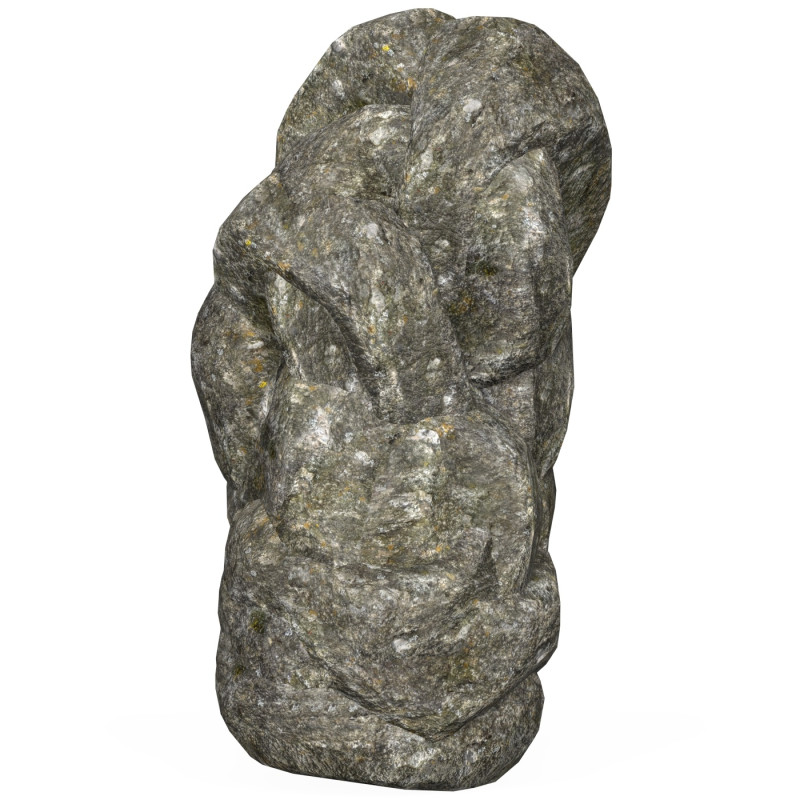 Low Poly Realistic Rock 08 3D Model .c4d .max .obj .3ds .fbx .stl .blend