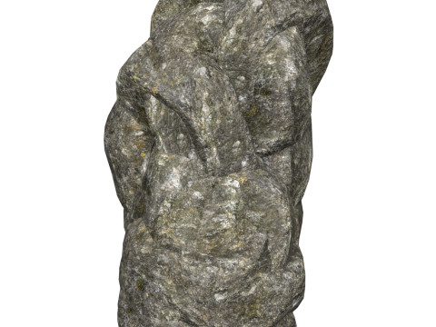 Low Poly Realistic Rock 08 Modelo 3D