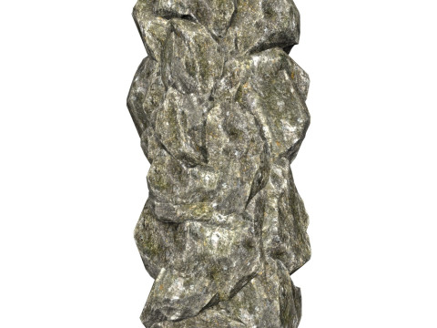 Low Poly Realistic Rock 10 Modelo 3D
