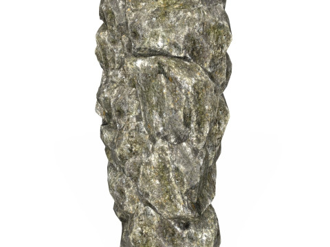 Low Poly Realistic Rock 10 3D Model
