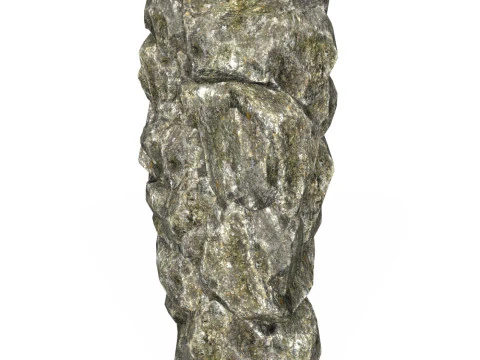 Low Poly Realistic Rock 10 3D Model