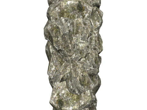 Low Poly Realistic Rock 10 3D Model