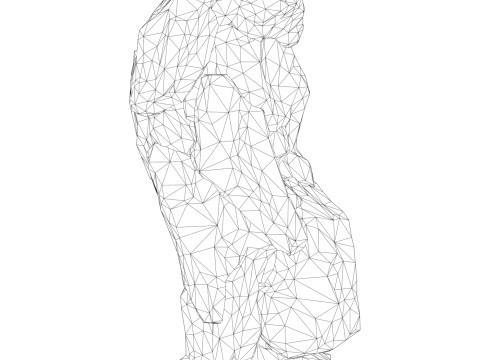 Low Poly Realistic Rock 11 3D 모델