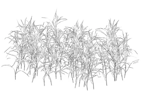 Jogo Pronto Grama 06 Modelo 3D