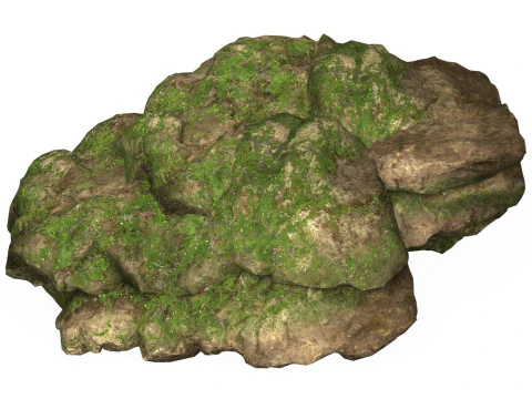 Roccia di montagna 01 Modello 3D