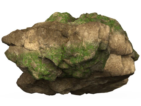 Mountain Rock 01 3D Model