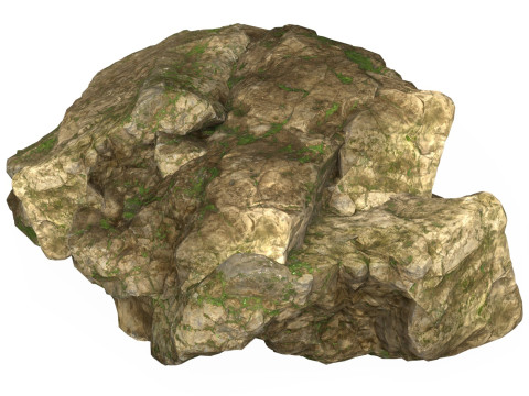 Mountain Rock 02 3D-Modell