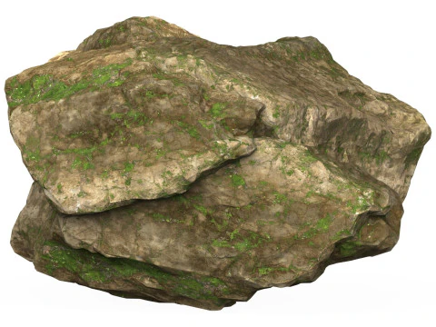 Mountain Rock 02 3D Model