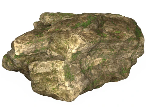 Mountain Rock 02 3D Model