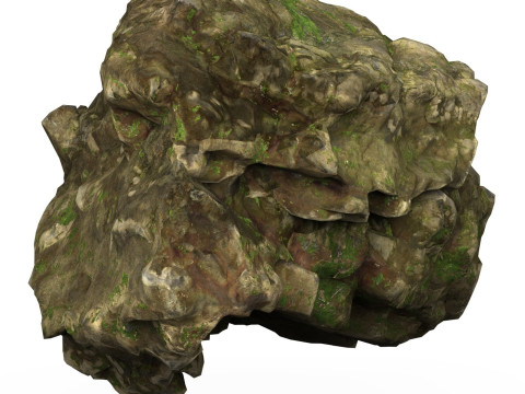 Mountain Rock 03 3D Model