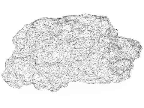 Mountain Rock 03 3D Model