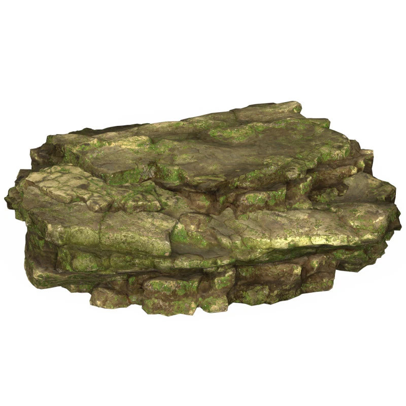 Mountain Rock 04 3D Model .c4d .max .obj .3ds .fbx .stl .blend
