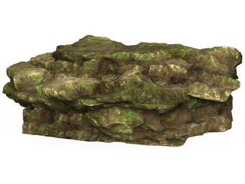 Mountain Rock 04 3D Model