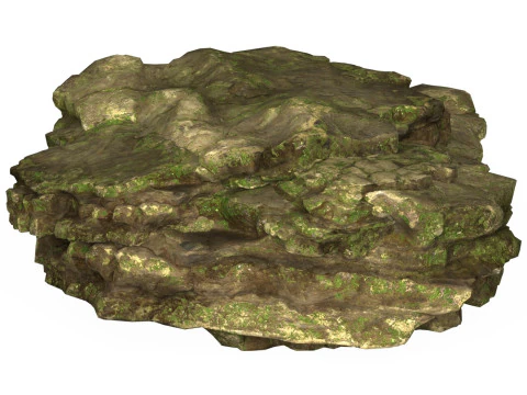 Mountain Rock 04 3D Model