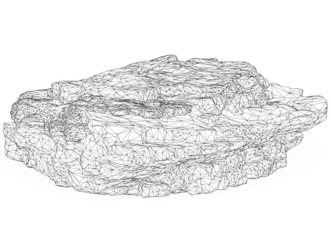 Mountain Rock 04 3D Model