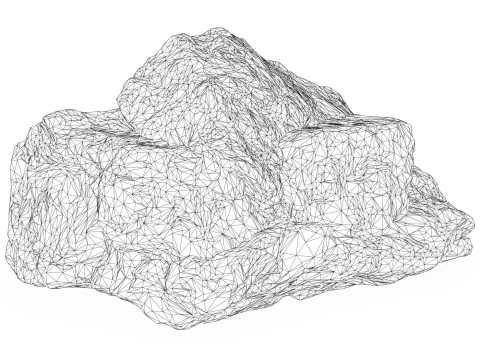 Mountain Rock 05 3D Model