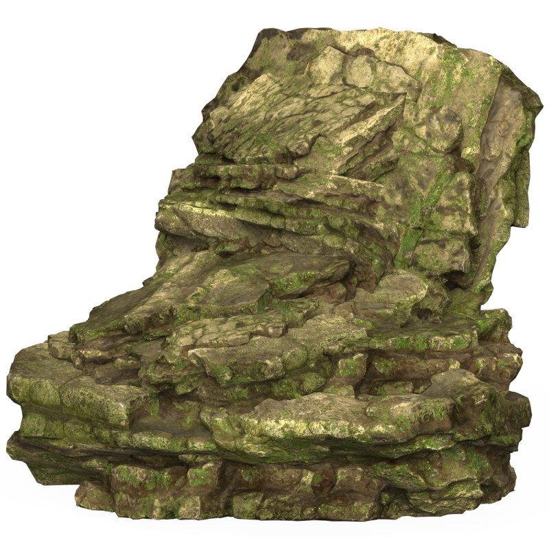 Mountain Rock 08 3D मॉडल .c4d .max .obj .3ds .fbx .stl .blend 