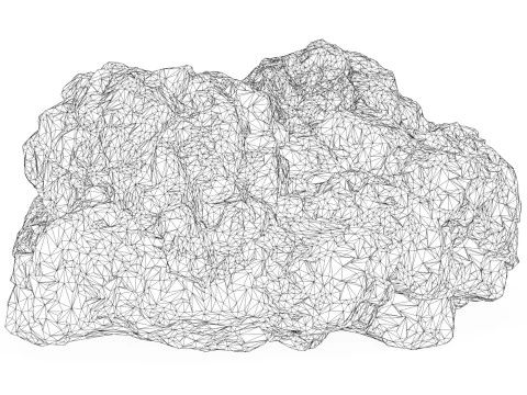 Mountain Rock 09 3D Model