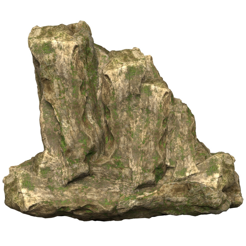 Mountain Rock 10 3D Модель .c4d .max .obj .3ds .fbx .stl .blend 